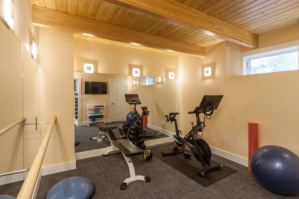 peloton bike new england vacation rental berkshires