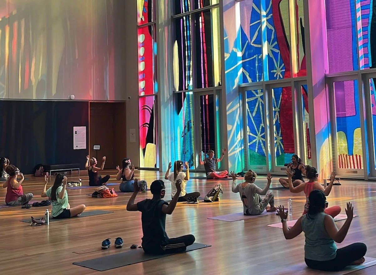 Yoga at the Mint Museum