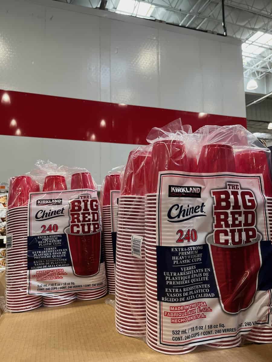 chinet big red cup costco brand