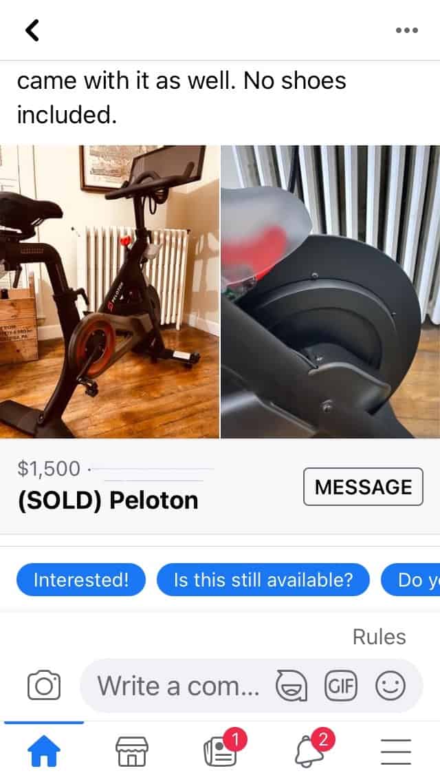 Buy A Used Peloton Bike Versus Looking for New