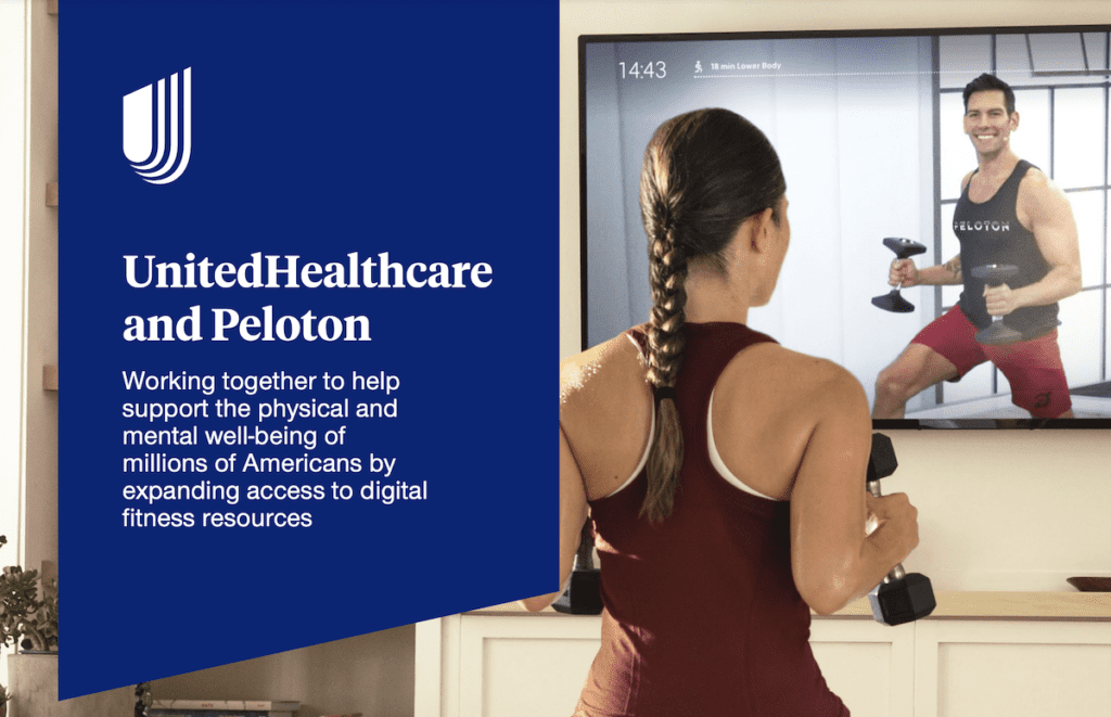 united healthcare and peloton membership discount